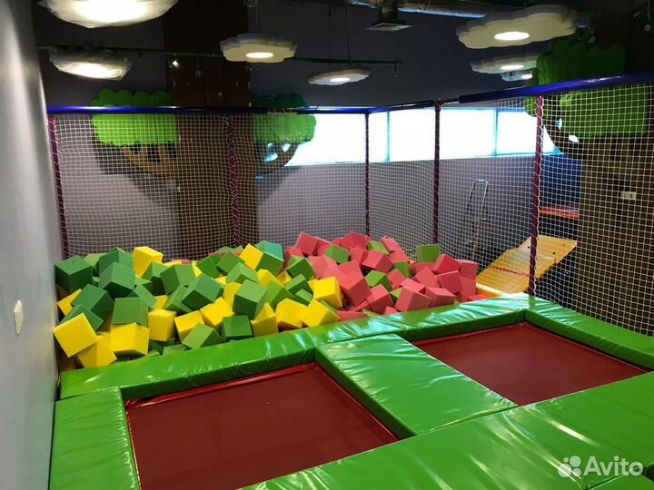 Батутная арена ба-6, детская игровая зона