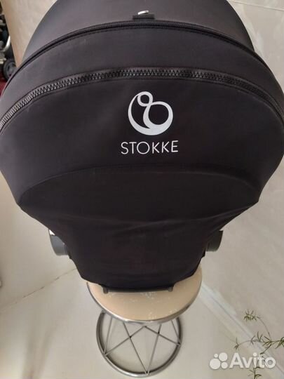 Коляска stokke trailz 2в1 черная