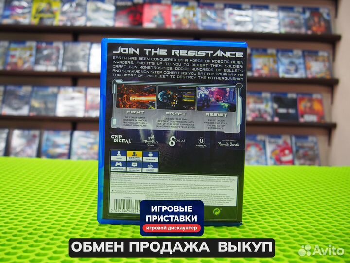 Игра для PlayStation 4 Mothergunship Б/у