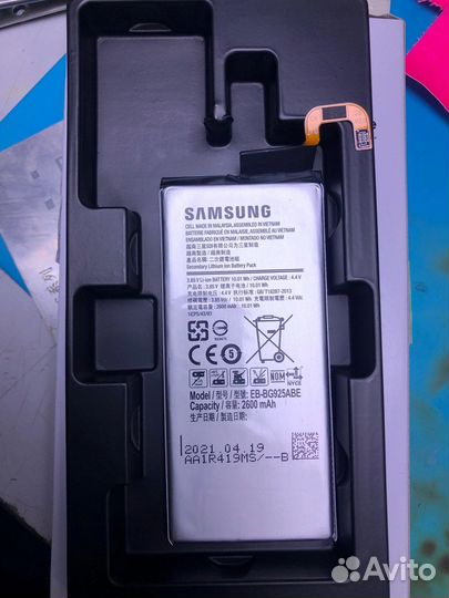 Аккумулятор для телефона Samsung galaxy s6 edge