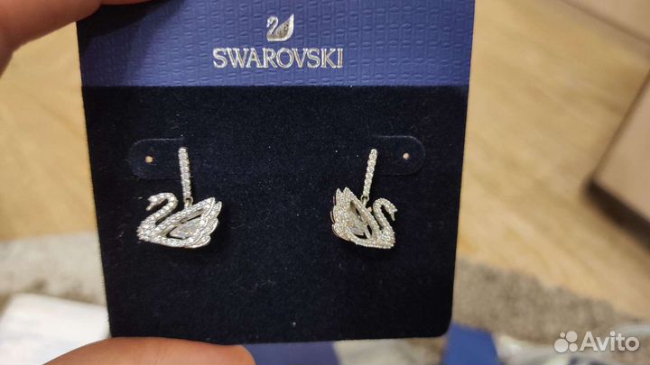 Swarovski серьги