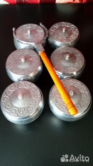 Набор горшочков для запекания СССР