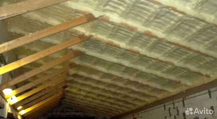 Утепление ангара пенополиуретаном (ППУ)