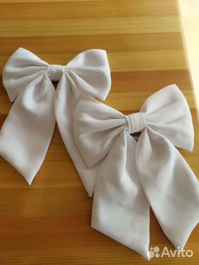 Банты атласные на резинке