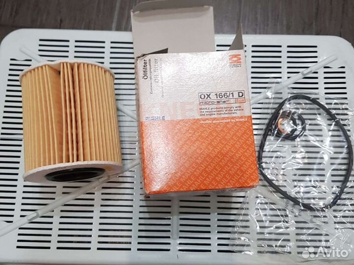 Фильтр масляный mahle OX 166/1 D