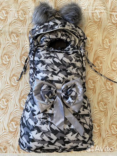 Конверт на выписку зимний