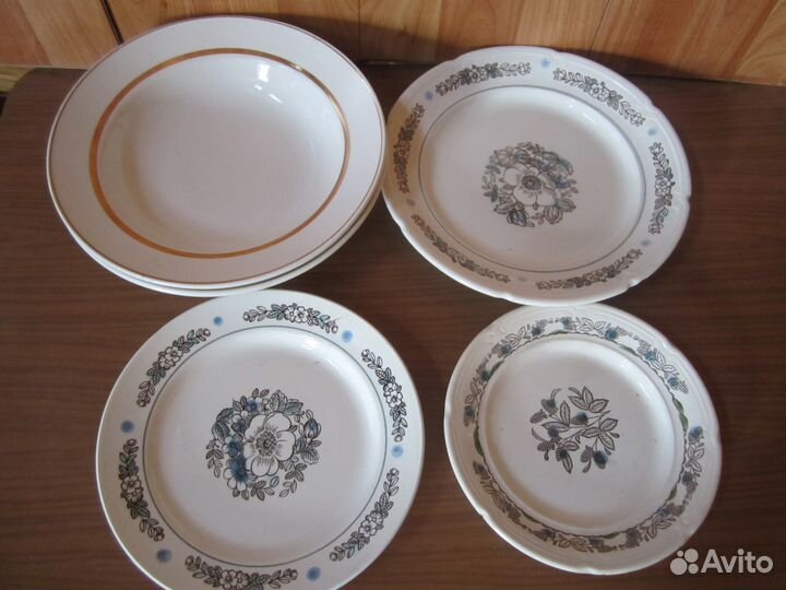 Тарелки из СССР. Дулево,зик и др