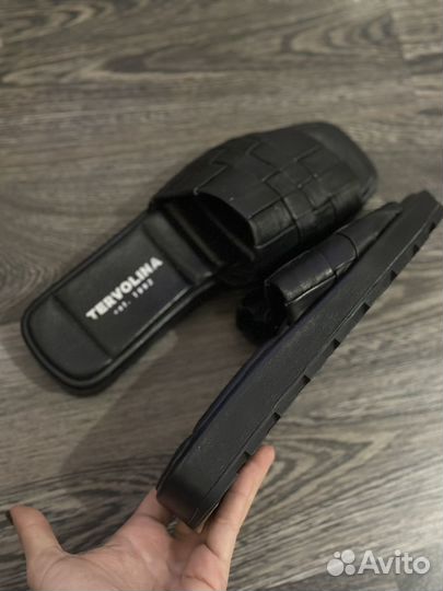 Шлёпанцы/Сабо новые кожа Tervolina 37 р