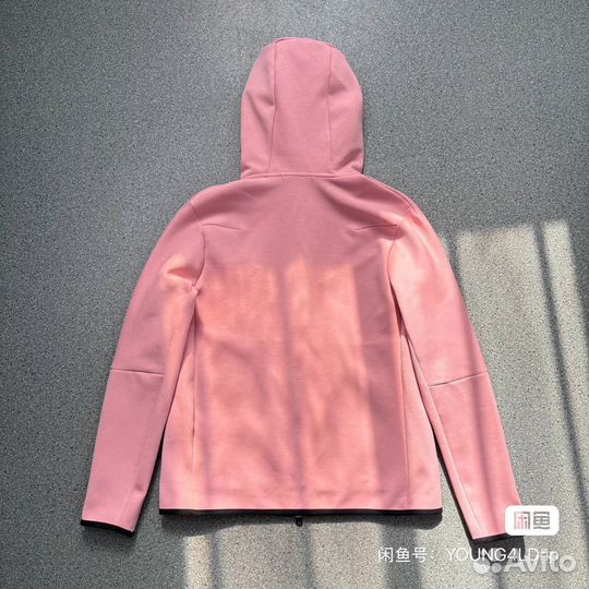 Зип худи Nike tech fleece pink