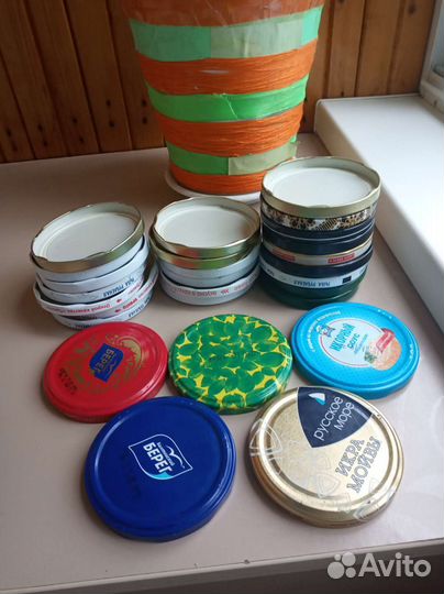 Крышки для банок винтовые