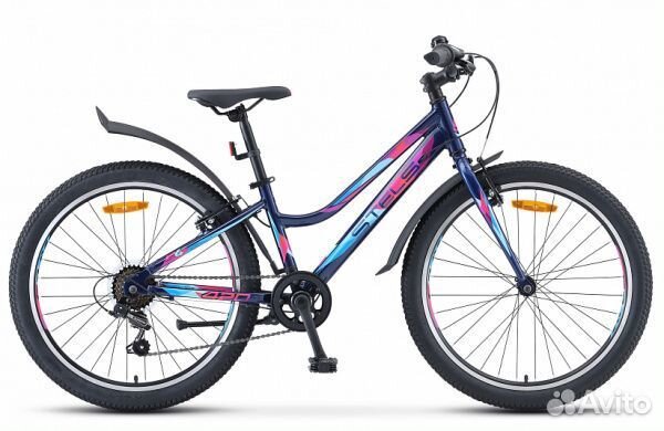 Велосипед Stels Navigator 420 24д темно-синий