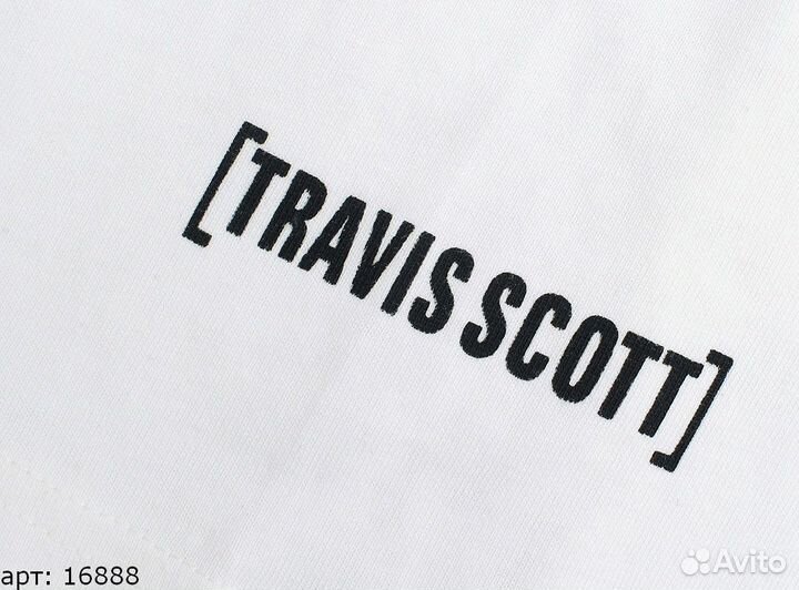 Футболка travis scott белая