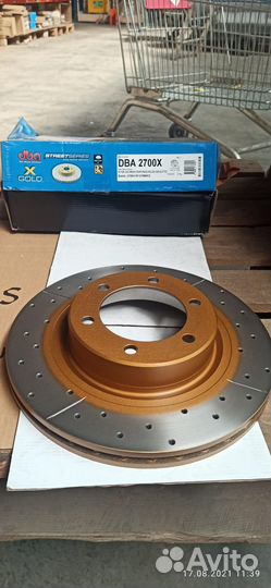 Диск тормозной DBA Land Cruiser Prado 120