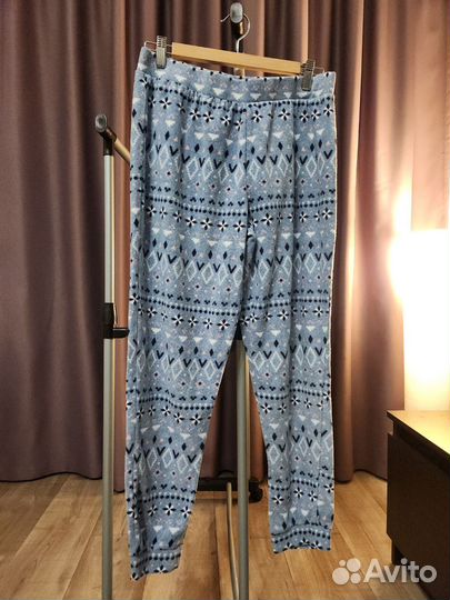 Плюшевые пижамные штаны 42 44