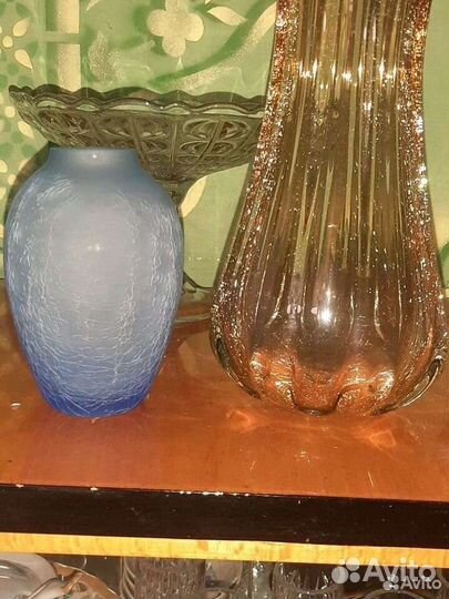 Вазы СССР, конфетница, винтаж