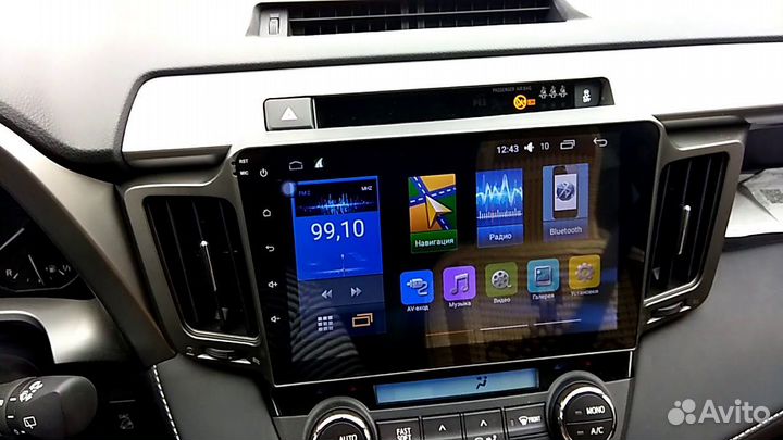 Магнитола Toyota RAV-4 на Android 2013+
