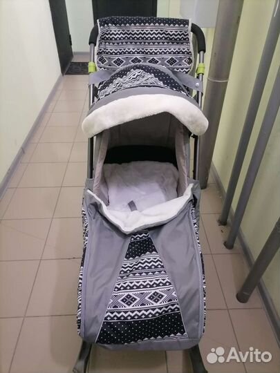 Коляска санки