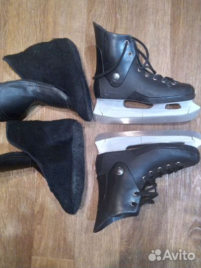 Коньки хоккейные Динамо 39размер