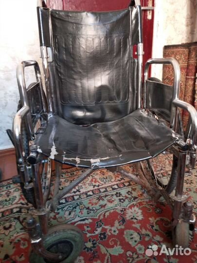 Инвалидная коляска складная бу