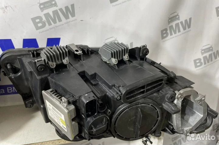 Передняя адаптивная фара BMW F10 дорестайл