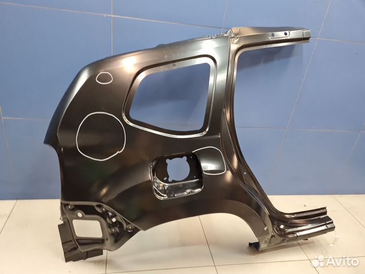 Крыло заднее правое Renault Duster 2010