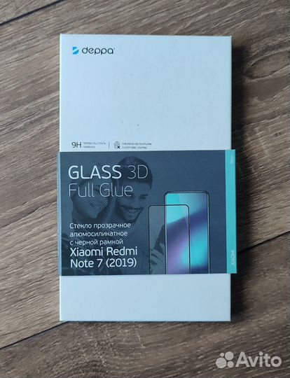 Защитное стекло Deppa для Xiaomi Redmi Note 7