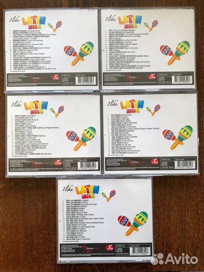 1531 / 5xCD Various – I Like Latin Music