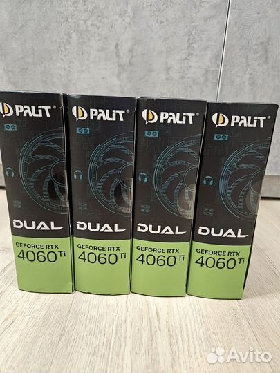 Видеокарта RTX 4060 Ti Palit + 1 год гарантии