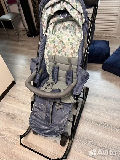 Коляска санки