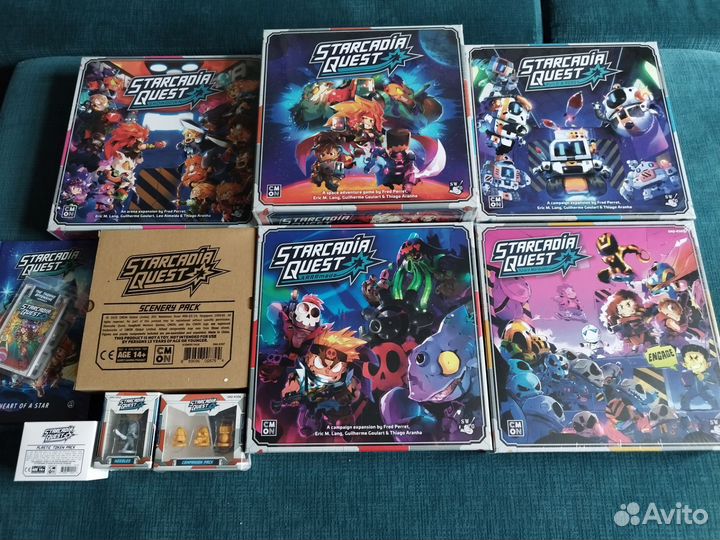 Starcadia Quest настольная игра