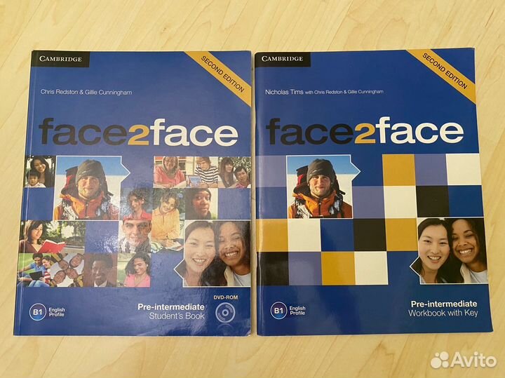 Учебники английского Face2face pre Intermediate