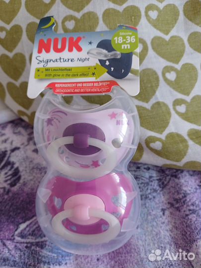 Пустышка avent 18-36 мес