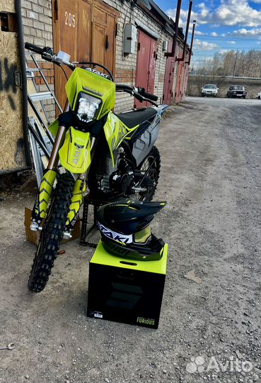 Шлем кроссовый shot furios peak