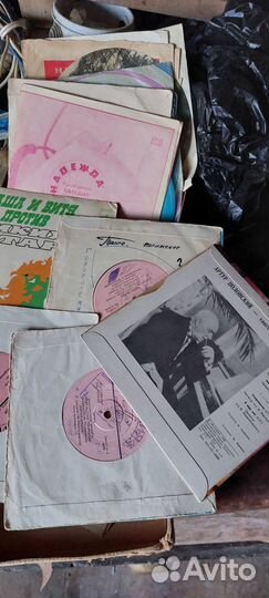 Виниловые пластинки СССР детские