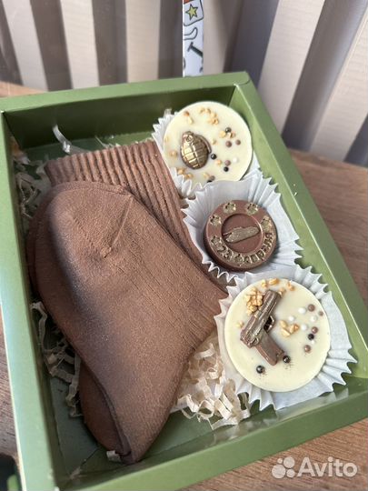 Шоколадный набор,подарок на 23 февраля