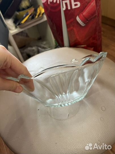 Конфетница стекло