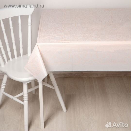 Скатерть без основы многоразовая «Ажур», 120180 см