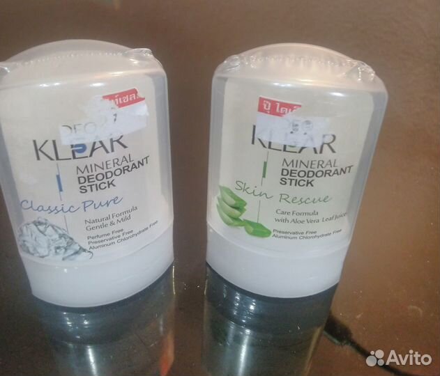 Минеральный дезодорант-стик klear