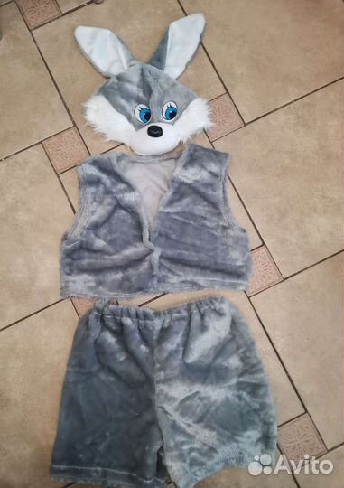 Новогодний костюм зайца