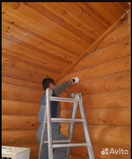 Установка камер видеонаблюдения и домофонов