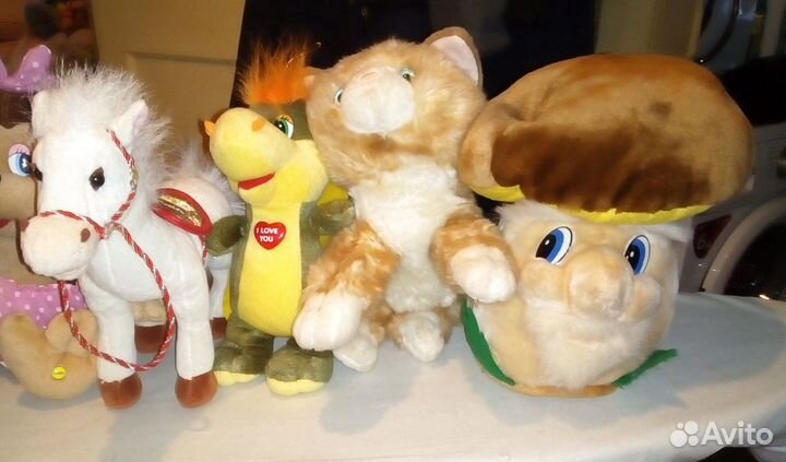 Мягкие игрушки 7 штук или по отдельности