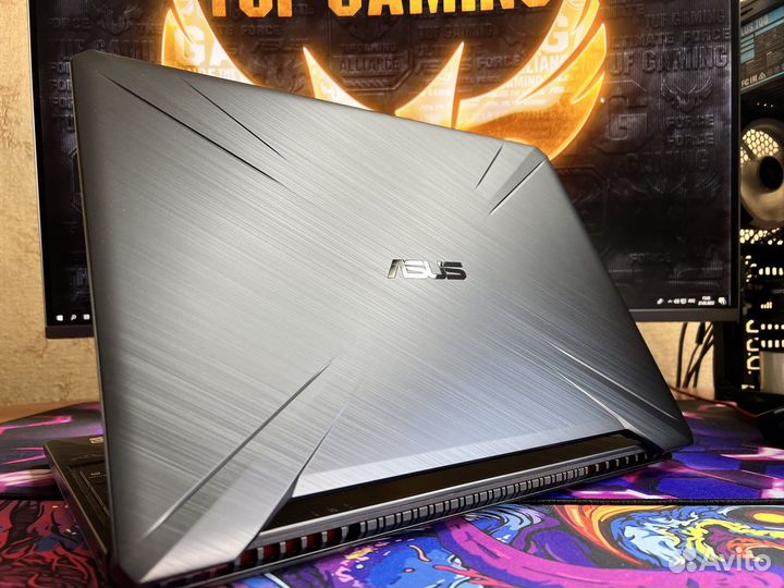 Asus Tuf Ryzen 5 + GTX1650 Игровой ноутбук SSD512