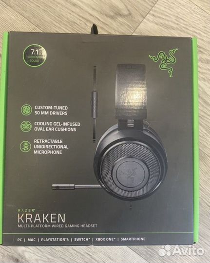 Наушники Razer kraken