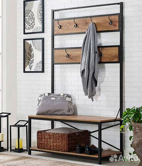 Прихожая обувница в стиле Лофт