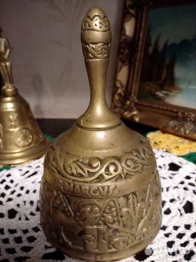 Старинные винтажные колокольчики. Западная Европа