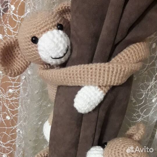 Держатель для занавесок, штор (2 обезьянки)