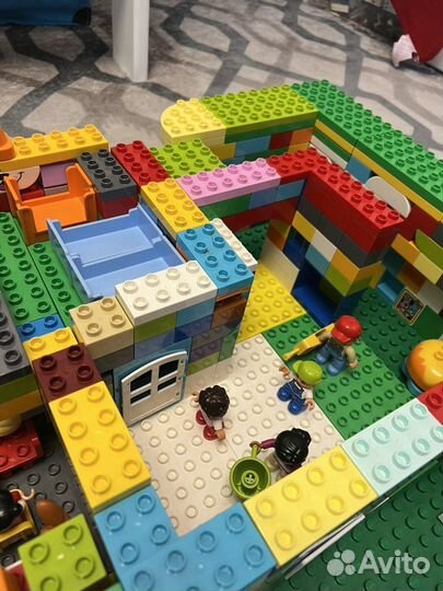 Lego Duplo кубики и строительные пластины