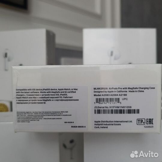 Беспроводные наушники Apple Airpods PRO premium+