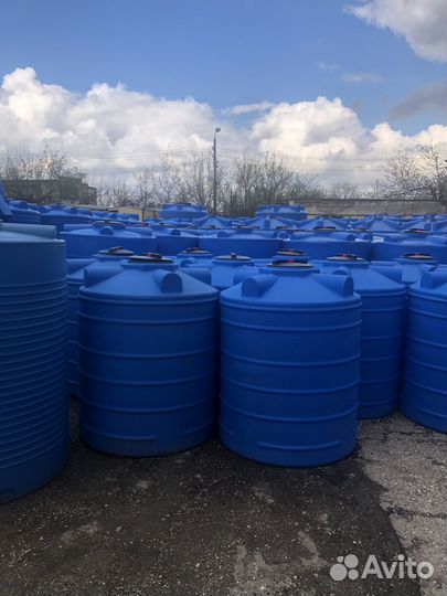 Емкость для воды 1000 литров пластик