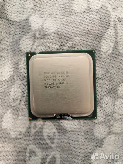 Процессоры intel celer on. Intel pentium